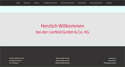 Desktop Screenshot of lierfeld.net